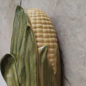 Vintage Shawnee Corn King 1.5 qt Casserole Dish with Lid Pottery 74